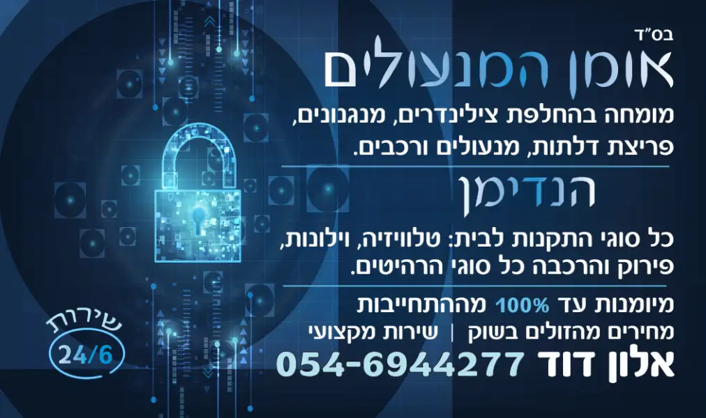 אומן המנעולים והנדימן