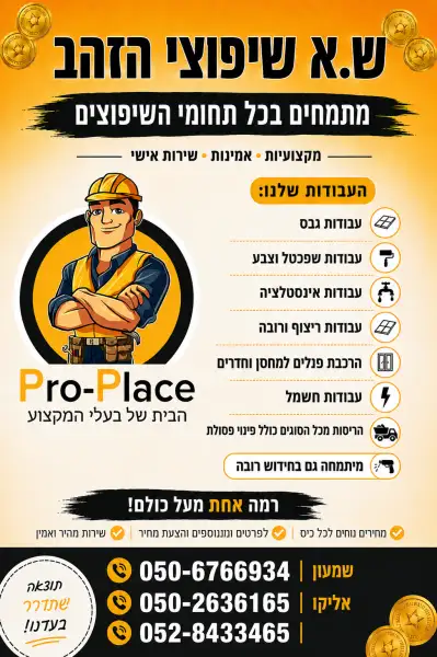 ש.א שיפוצי זהב